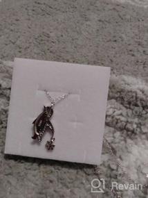 img 6 attached to 🐧 Sloth Penguin Pendant Necklace - Sterling Silver Cute Animal Jewelry for Women and Girls by YAFEINI