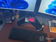 картинка 1 прикреплена к отзыву Стильный и функциональный набор подложек для письменного стола: двусторонняя розовая/голубая подставка XL для стола + 2 водонепроницаемые подложки из искусственной кожи для мыши на ноутбук, защита для домашнего офисного стола и подарочное письменное прикроватное полотенце от Dante Obong