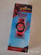 img 1 attached to Marvel Quartz Plastic Watch Color Boys' Watches review by Black Holstead