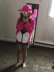 img 5 attached to ComfyCamper Pink Bear Costume Hoodie