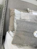 img 1 attached to Pulaski Queen Upholstered Bed In Linen - 83" X 68.5" X 51" Shelter Back Design review by Efraine Cruise
