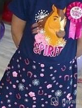 img 1 attached to Enchanting DreamWorks Girls' Spirit 🐴 Riding Free Dress: Unleash Your Inner Adventurer! review by Molly Kaye