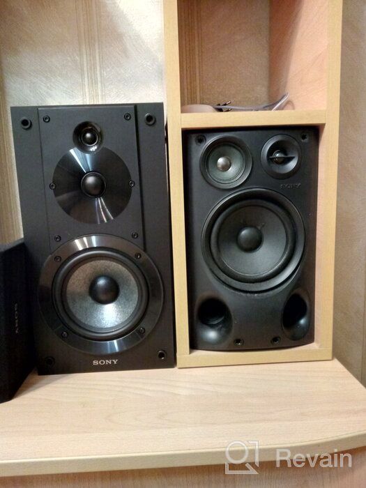 img 2 attached to Sony SSCS5 3-Way 3-Driver Bookshelf Speaker System (Pair) - Dynamic Sound and Sleek Black Design review by Hemant Hemant ᠌