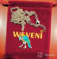 img 1 attached to WEVENI Enamel Alloy Thanksgiving Turkey Necklace: Stylish Chicken Pendant Charms for Women & Girls review by Nathan Issa