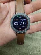 img 2 attached to 🕰️ Amazfit GTR 42mm Smartwatch - GPS+Glonass, Heart Rate Monitor, Activity Tracker, 12-Sport Modes, Moonlight White, 10-Day Battery Life review by Hayden  Wang ᠌