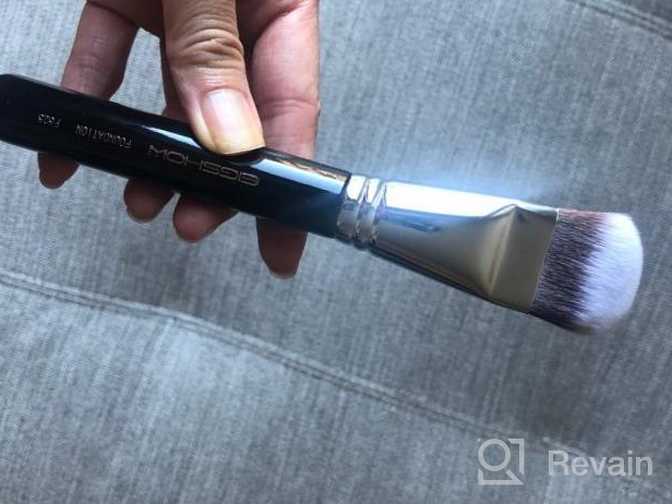 картинка 1 прикреплена к отзыву Angled Concealer Brush, EIGSHOW Concealer Brush Under Eye For Covering Sun Spots, Acne, Blemishes, Small Concealer Brush Perfect For Concealers, Color Corrector, Cream Highlighter от Gavin Ghram
