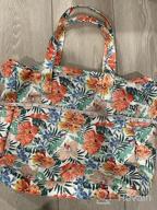 картинка 1 прикреплена к отзыву Extra Large Women'S Waterproof Beach Tote With Wet Compartment - Ideal Pool Bag For Weekender Travel, Gym And Carry On от Pascal Santos