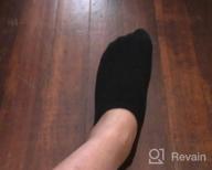 img 1 attached to Cotton Low Cut Men'S Socks With Non-Slip Grip - GOBEST No Show Socks review by William Byrd