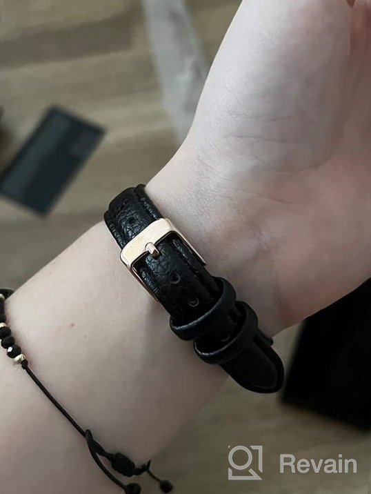 img 1 attached to Stylish Girls Watches: Perfect Gift for Ages 11-15, Japanese Movement, Casual Leather Band, Ideal for Students and Fashionable Ladies! review by Darlene Thomas