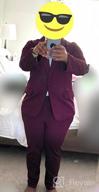img 1 attached to Marycrafts Women'S Business Blazer Pant Suit Set For Work review by Michael Paquette