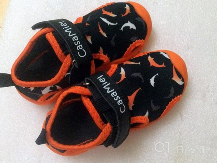 img 1 attached to CasaMiel Quick Dry Boys' Outdoor Shoes for Toddlers and Children review by Joey Pritchard