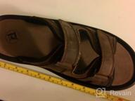 img 1 attached to Propet Mens Slide Sandal Brown Men's Shoes review by Eduardo Long