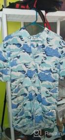 img 5 attached to Men'S Standard-Fit Short-Sleeve Printed Poplin Shirt By Goodthreads