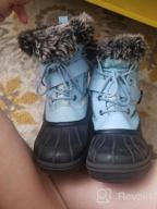 img 1 attached to Kids' Winter Snow Boots: Warm, Anti-Slip, Waterproof Cold Weather Shoes For Boys And Girls (Available In Toddler, Little Kid, And Big Kid Sizes) review by Rick Bear