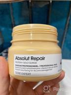 img 1 attached to 🧖 L'Oreal Serie Expert Absolut Repair Resurfacing Gold Quinoa Protein Mask - 8.4 oz, for Intense Hair Repair review by Hotaru Kai ᠌