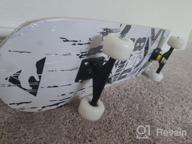 img 1 attached to Beginner-Friendly Skateboard Kit With Repair Accessories- ToyerBee Standard 31'' Skateboard For Kids And Adults review by Jeff Talcott