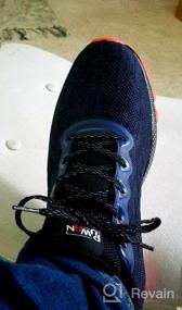 img 6 attached to Enhance your Performance with PUWAN Reflective Running Training Athletic Men's Shoes