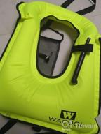 img 1 attached to Stay Afloat And Safe: WACOOL Inflatable Scuba Vest For Adventurous Swimmers! review by Josh Culotta