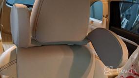 img 7 attached to HSWT Car Headrest Pillow: Comfort And Support For Kids, Adults & Elders On The Road!