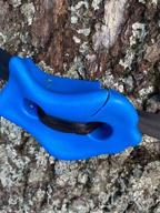 img 1 attached to Perantlb Ninja Tree Climbing Holds For Kids - 6 Ratchet Straps, Outdoor Obstacle Course & Carry Bag! review by John Fenton