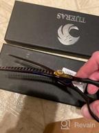картинка 1 прикреплена к отзыву Down -Curved Chunker Shear Pet Grooming Thinning Shear Hair Cutting Scissor For Hair Trimming Japanese Steel Balde Scissor For Dogs And Cats Thinning Rate35%-45% от David Hayden