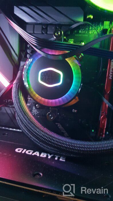 img 2 attached to 💧 Enhanced Cooler Master MasterLiquid ML240R RGB Processor Water Cooling System review by Hanh Bach ᠌