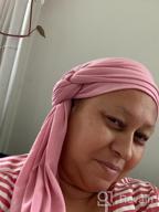 img 1 attached to LMVERNA Women'S Plain Jersey Hijab Scarf Shawl Wrap Muslim Headscarf Fashion Long review by Jim Viswanadham