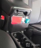 img 1 attached to Maximize Storage Space With Center Console Hanging Box For Jeep Wrangler And Gladiator, JL/JLU/JT Compatible, Not For JK/JKU review by Luis Nelson