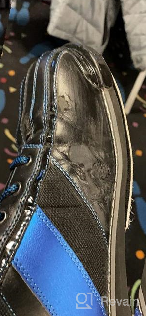 img 1 attached to 🎳 Dexter Black Blue Men's Bowling Shoes review by Patrick Ceo