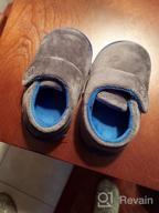 img 1 attached to Cozy Toddler Slippers: Lightweight & Comfortable Slip-on Socks for Boys and Girls - Perfect Indoor Warm Home Shoes for Kids review by Christopher Holker