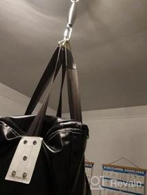 img 5 attached to Heavy Bag Hanging Kit - SELEWARE Spring With Conical Shape & Double Closed Ring Design, Up To 200 Lbs