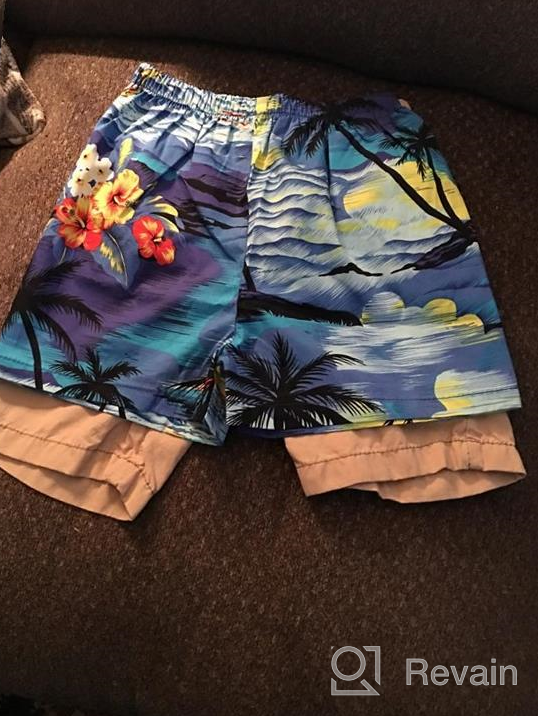 img 1 attached to 🩳 Aloha Shorts Cabana Sunset Clothing and Clothing Sets for Boys review by Justin Heynoski
