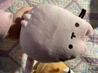 img 1 attached to 6" GUND Squisheen Mint Green Plush Stuffed Animal - Squishy Pusheen Sitting Pet Pose! review by Brittany Smith