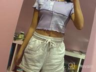 img 1 attached to Stylish Woxlica E Girl Clothing: Trendsetting Graphic Print Summer Crop Top for Teen Girls review by Lee Rodriguez