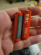 img 1 attached to EBL 8-Pack Rechargeable Lithium AA Batteries With Smart Charger - Long-Lasting 1.5V AA Li-Ion Batteries review by John Mceachern