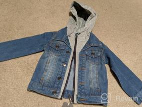 img 7 attached to SITENG Boys Kids Denim Jacket with Ripped Design and 100% Cotton Outwear for Fall Season