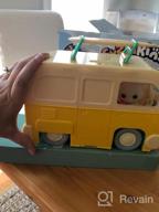 img 1 attached to PlayMonster Fuzzikins Camper Van Craft Playset Yellow, Blue, Pink, White review by Alex Jain