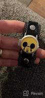img 1 attached to Disney Kids: MK1080 Mickey Mouse Watch - Black Rubber Strap for Young Fans! review by Jeff Prabhu