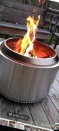 img 1 attached to Stainless Steel Portable Outdoor Fire Pit, Solo Stove Yukon 2.0 With Stand And Removable Ash Pan - Smokeless Wood Burning Fireplace, Large 19.8 In X 27 In, 40.35 Lbs review by Angie Walker