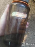 img 1 attached to 32 OZ Nalgene Sustain Tritan BPA-Free Water Bottle With 50% Plastic Waste Material, Wide Mouth review by Porfirio Newitt