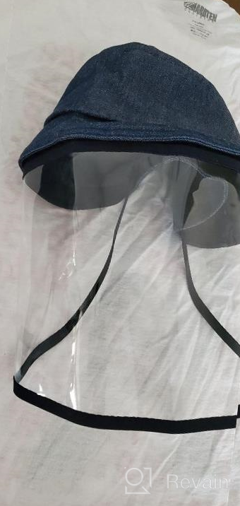 img 1 attached to Versatile Outdoor Fisherman Hat With Detachable Face Cover For Men And Women - DOCILA Foldable Sun Cap review by Stuart Sugden