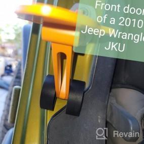 img 5 attached to Регулируемая по углу наклона складная ступенька двери автомобиля с противоскользящим дизайном и сумкой для хранения - более легкий доступ к крыше автомобиля | HEYTRIP Обновление