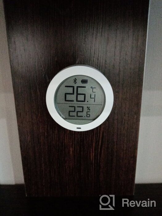 img 3 attached to Xiaomi Mijia Hygrometer Bluetooth Global Thermometer, white review by Franciszka Rogowska ᠌