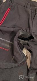 img 5 attached to Мужские штаны для походов на открытом воздухе, быстросохнущие, водонепроницаемые, легкие, для альпинизма, с карманами на молнии