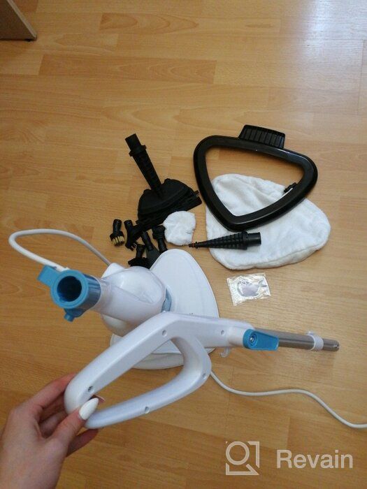 img 3 attached to Steam cleaner Kitfort KT-1004-2, green/white review by Stanisaw Chmielewski ᠌