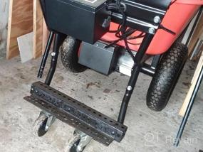 img 5 attached to Get More Done With SuperHandy Electric Wheelbarrow Utility Cart - 330 Lbs Capacity For Easy Material Hauling And Dumping!