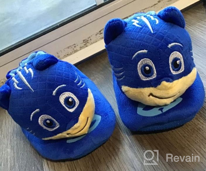 img 1 attached to 👶 Comfortable PJ Masks Slippers: Slipper Toddler Boys' Shoes for Cosy Adventures review by Brian Faxon