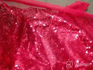 картинка 1 прикреплена к отзыву ткань Секин яркого блеска 6Фт пурпурная - материал сетки 2 ярдов для шить и проектов русалочки от Sean Franklin