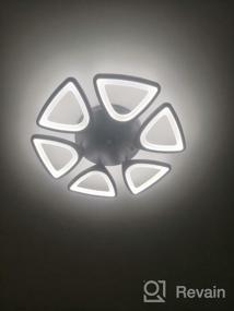 img 9 attached to LED LIGHT Innovation Style 83045 Ceiling Lamp by Natali Kovaltseva - 120 W, White Armature, White Shade