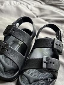img 7 attached to Adorable and Versatile: Lucky 👶 Love Toddler Water Sandals for Boys